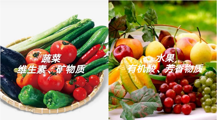 蔬菜与水果的差异与膳食建议