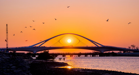 东莞新地标！“湾区之眸”人行桥春节前将亮相，让你漫步桥上尽赏海景浪漫