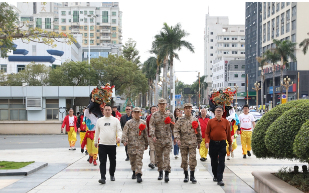东莞各镇举行2024年上半年新兵入伍欢送活动