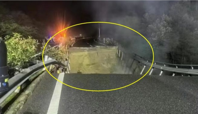 广东梅龙高速路塌方致多车困厄：事故频发背后的安全警示
